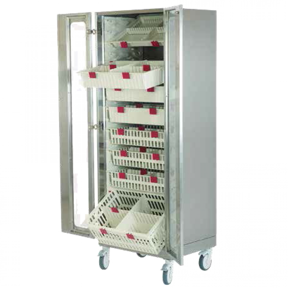 Wooden ISO Module Cabinet, with Long Side Panels